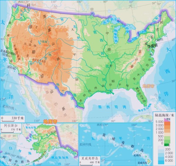寻牛堂 美国也有个东北地区，六个州，面积有多大？
