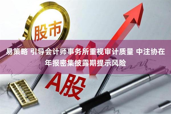 易策略 引导会计师事务所重视审计质量 中注协在年报密集披露期提示风险